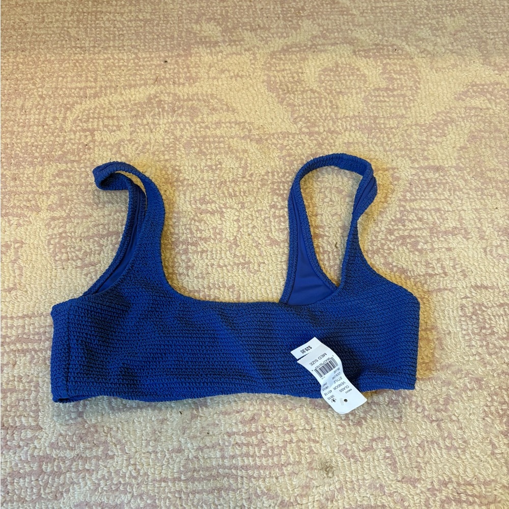 Pacsun crinkle bikini top NWT